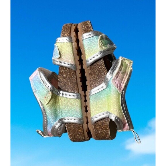 Carter’s Baby Open Toe Sandals Rainbow Size‎ 3 - Picture 2 of 5